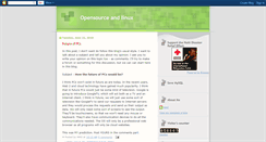 Desktop Screenshot of opensource-and-linux.blogspot.com