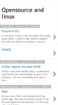 Mobile Screenshot of opensource-and-linux.blogspot.com