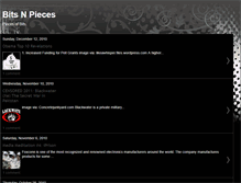 Tablet Screenshot of bitsnpiecesblogger.blogspot.com