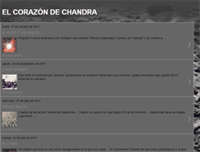 Tablet Screenshot of corazondechandra.blogspot.com