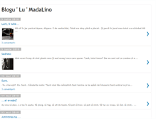 Tablet Screenshot of madalino.blogspot.com