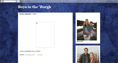 Desktop Screenshot of boysintheburgh.blogspot.com