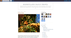 Desktop Screenshot of disneylanddailyphoto.blogspot.com