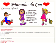 Tablet Screenshot of paozinhodoceumaria.blogspot.com