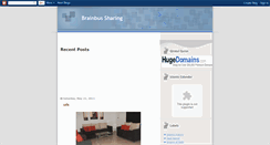 Desktop Screenshot of brainbushare.blogspot.com