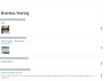 Tablet Screenshot of brainbushare.blogspot.com