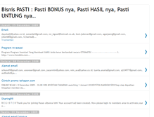 Tablet Screenshot of bisnis-serba-pasti.blogspot.com