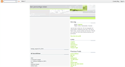 Desktop Screenshot of personligt.blogspot.com