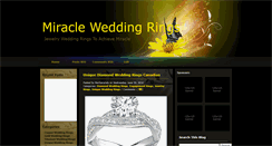 Desktop Screenshot of beautyweddingrings.blogspot.com
