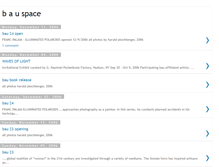 Tablet Screenshot of baushows.blogspot.com