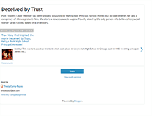 Tablet Screenshot of deceivedbytrust.blogspot.com