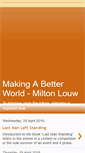 Mobile Screenshot of milton-louw.blogspot.com