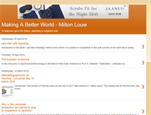 Tablet Screenshot of milton-louw.blogspot.com