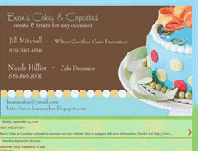 Tablet Screenshot of beanscakes.blogspot.com