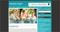 Desktop Screenshot of dataentriesindia.blogspot.com