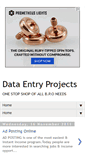 Mobile Screenshot of dataentriesindia.blogspot.com