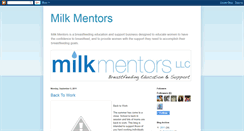 Desktop Screenshot of milkmentors.blogspot.com