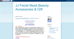 Desktop Screenshot of jjfacialmask.blogspot.com