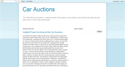 Desktop Screenshot of carauctiontruth.blogspot.com