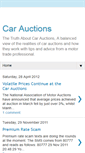 Mobile Screenshot of carauctiontruth.blogspot.com