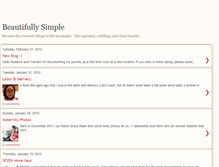 Tablet Screenshot of beautifully-simple.blogspot.com