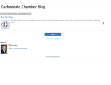 Tablet Screenshot of carbondalechamber.blogspot.com