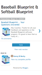 Mobile Screenshot of baseballblueprint.blogspot.com