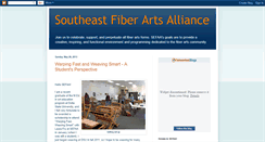 Desktop Screenshot of fiberartsalliance.blogspot.com