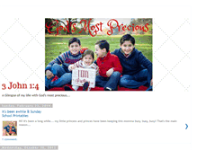 Tablet Screenshot of godsmostprecious.blogspot.com