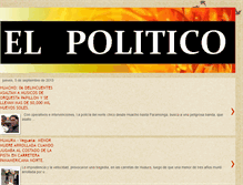 Tablet Screenshot of elpoliticoinforma.blogspot.com