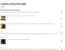 Tablet Screenshot of guerra-evolution.blogspot.com