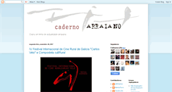 Desktop Screenshot of cadernoarraiano.blogspot.com