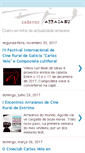 Mobile Screenshot of cadernoarraiano.blogspot.com