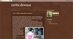 Desktop Screenshot of cerpendewasa.blogspot.com