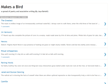 Tablet Screenshot of makesabird.blogspot.com