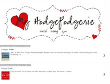Tablet Screenshot of myhodgepodgerie.blogspot.com