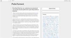 Desktop Screenshot of pelistorrent.blogspot.com
