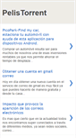 Mobile Screenshot of pelistorrent.blogspot.com