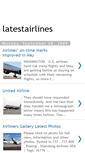 Mobile Screenshot of latesairlines.blogspot.com
