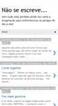 Mobile Screenshot of naoseescreve.blogspot.com
