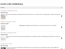 Tablet Screenshot of livetslillaunderbara.blogspot.com