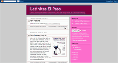 Desktop Screenshot of latinitaselpaso.blogspot.com