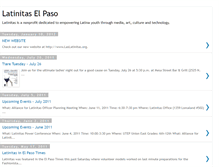 Tablet Screenshot of latinitaselpaso.blogspot.com