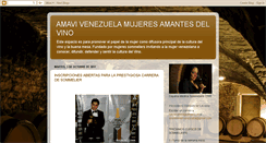Desktop Screenshot of amavimujeresamantesdelvino.blogspot.com