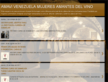 Tablet Screenshot of amavimujeresamantesdelvino.blogspot.com