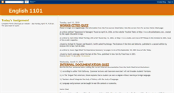 Desktop Screenshot of english1101gpc.blogspot.com