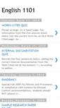 Mobile Screenshot of english1101gpc.blogspot.com