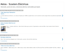 Tablet Screenshot of motoelectrica.blogspot.com