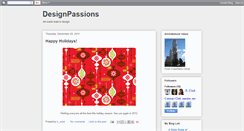 Desktop Screenshot of designpassions.blogspot.com