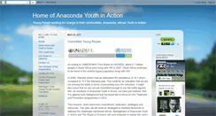 Desktop Screenshot of anacondayouth.blogspot.com